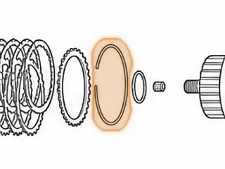Snap Ring, 200/200C/200-4R Holds Pressure Plate in Direct Drum (Use 54876A) — Part # 54878A