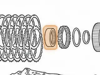 Inner Race, 200/200C/200-4R Low Clutch Sprag 1976-90 — Part # 54664A