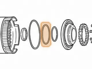 Lip Seal, 200/200C/200-4R Direct Clutch Piston (Inner) 1976-90 — Part # 54336A