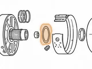 Washer, 200-4R Direct Drum Support to Direct Drum 1981-90 — Part # 54226B