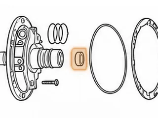 Bushing, 200/200C Stator Support (Rear) 1976-87 — Part # 54037A