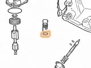 O-Ring, 325-4L Case Connector 1979-85 (Use 103368) — Part # 54347