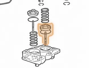 Piston, 325-4L 3-4 Accumulator 1982-85 — Part # 54937D
