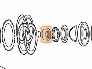 Inner Race, 325-4L Overdrive Sprag 1982-85 — Part # 54660D