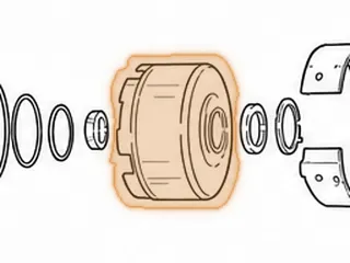 Drum, 325/325-4L Direct Clutch (6 Clutch) 1979-85 — Part # 54555C