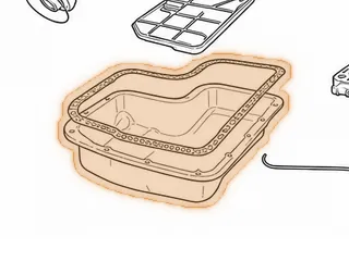 Gasket, 325/325-4L Pan (Bottom) 1979-85 — Part # 54300C