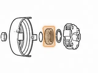 Sun Gear, 325/325-4L Forward Planet 1979-85 — Part # 54612C