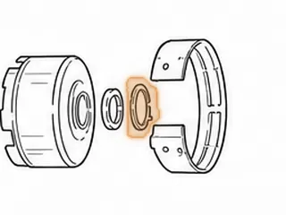 Washer, 325/325-4L Direct Drum to Case Cover 1979-85 — Part # 54226C