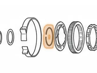 Snap Ring, 350/350C Holds Intermediate Sprag to Direct Drum 1969-86 — Part # 44864