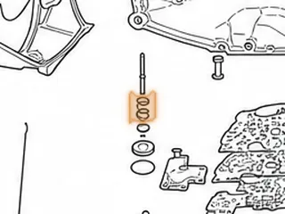 Spring, 350/350C Intermediate Servo (Orange) 1969-86 — Part # 44906C