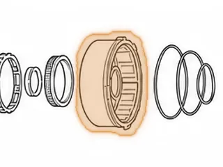 Drum, 350/350C Direct Clutch (W/Sprag) 1969-86 — Part # 44555K