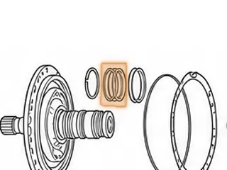 Ring, 250/250C/350/350C Stator (Support For Direct Clutch)(Teflon) 1969-86 — Part # 44179ST