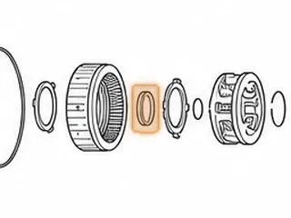 Bushing, 250/250C/350/350C Input Ring Gear (Babbit) 1969-86 — Part # 44050