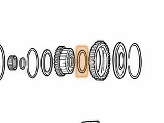 Bearing W/Races, TR580 Planet To Ring Gear Hub (3.060”OD)(.150”Thick) 2010-Up… — Part # 163254A