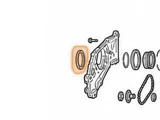 Seal, TR580 Front (2.580”OD)(1.820”ID)(.235”Thick)(Cast # NOK XH882E) 2010-Up — Part # 353070A