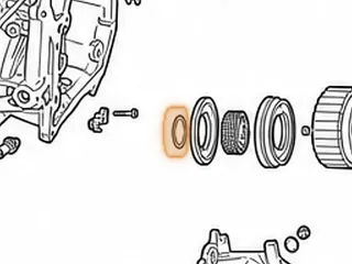 Snap Ring, TR580 Transfer Clutch Piston Kit (1.975”OD)(.059”Thick) 2010-Up — Part # 353871A