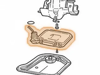 Filter, TR580 (3 Bolt)(All Metal)(Rectangle Pick Up)(Tube Coming Out Of Outlet) 2010-Up — Part # 163010A