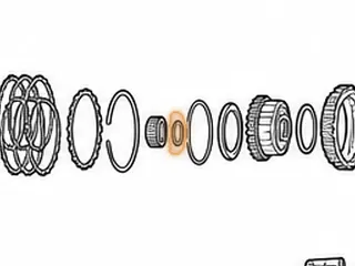 Bearing W/Races, TR580 Forward Drum To Stator Shaft (1.695”OD)(.126”Thick) 2010-Up… — Part # 163232A