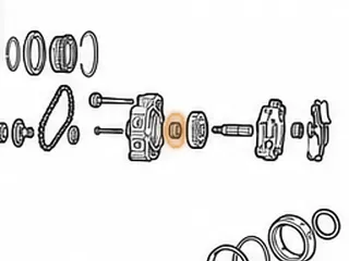 Needle Bearing, TR580 Front Pump Half (.968”OD)(.580”Long)(13 Needles) 2010-Up — Part # 163211A