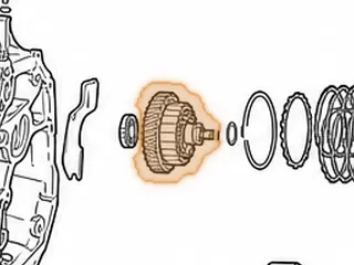 Gear, TR580 AWD Driven (24 Teeth Clutch Hub)(8 Holes) (5.020”OD)(.830”Thick) 2010-Up — Part # 163711A