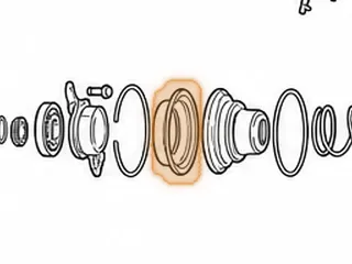 Piston, TR580 Secondary Pulley (Front)(Bonded)(5.502”OD)(1.435”Tall)(Cast # KOYO BP513BK3) 2010-Up — Part # 163960A