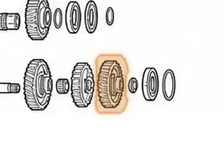 Gear, TR580 AWD Drive (43 Teeth Right Angle)(.830”Thick)(5.020”OD) 2010-Up — Part # 163713A