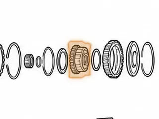 Planet, TR580 (6 Gear Steel)(30 Lugs)(17 Teeth & 18 Teeth Gears) 2010-Up — Part # 163587A