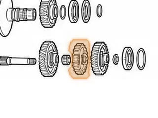 Gear, TR580 Park (18 Lugs)(4.687”OD)(.913”Tall) 2010-Up — Part # 163690A
