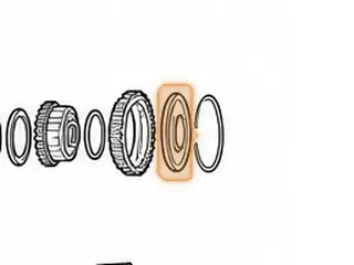 Hub, TR580 Planet Ring Gear (Rear)(4.560”OD)(.415”Thick)(6 Holes/2 Tabs) 2010-Up — Part # 163607A