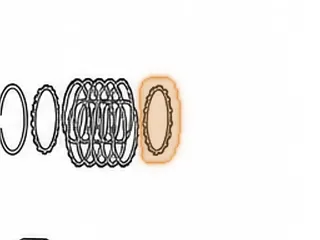 Backing Plate, TR580 Transfer Clutch (15 Teeth)(.138”Thick)(4.114”ID) 2010-Up — Part # 163159A