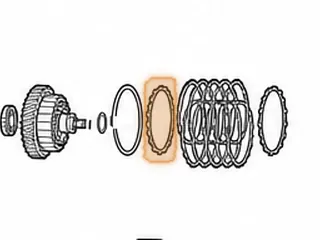 Pressure Plate, TR580 Transfer Clutch (Top)(15 Teeth)(4.114”ID)(.143”Thick) 2010-Up — Part # 163158A