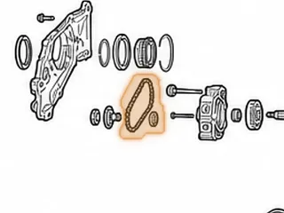 Chain, TR580 Pump Drive (27 “Mouse Ear” Links)(.322”Wide At Pins) 2010-Up — Part # 163525A