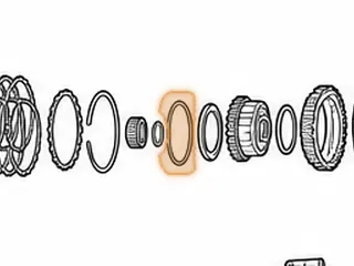 Snap Ring, TR580 Planet To Oil Dam (4.130”OD)(.063”Thick) 2010-Up — Part # 163888A