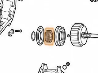 Return Spring, TR580 Transfer Clutch (2.817”OD)(Spiral)(1.080”Tall) 2010-Up — Part # 163978A