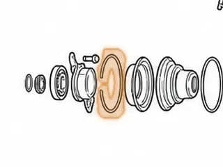 Snap Ring, TR580 Secondary Pulley (Front)(5.805”OD)(.056”Thick) 2010-Up — Part # 163896A