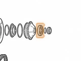 Ball Bearing, TR580 Primary Pulley (Rear)(11 Balls)(2.836”OD)(.488”Thick)(Cast # KOYO DG357213-1) 2010-Up — Part # 163235A