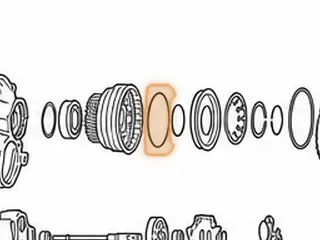 D-Ring, TR690 Input Clutch Outer(3.680”OD)(.078”Thick)(.149”Wide) 2009-Up — Part # 353335A