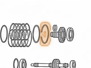 Snap Ring, TR690 Input Clutch (4.425”OD)(.098”Thick)(Top) 2009-Up — Part # 353878A