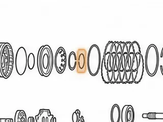 Snap Ring, TR690 Input Clutch Piston Kit(1.843”OD)(.048”Thick)2009-Up — Part # 353879A