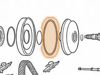 Ring, TR690 Primary Pulley (7 1/2”OD)(.086”Thick)(Plastic)(Double Lap Joint)(.110”Wide) 2009-Up — Part # 353185A