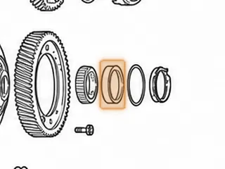 Cup Race, U140/U151 Differential (Case Side) (3.545”OD) 1999-Up… — Part # 167288A