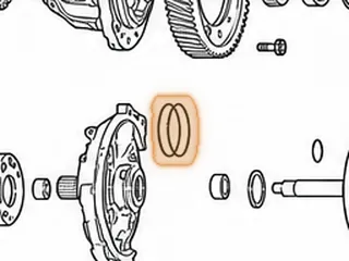 Ring, U140/U240/U241 Stator (Rear) (Teflon) 1999-Up — Part # 167181AT