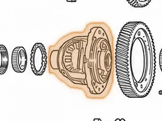 Housing, U241 Differential (Less Ring Gear) 12 Bolt (27 Teeth Speed-O) 26 Roller Bearings On Both Sides 1999-Up — Part # 167716DA