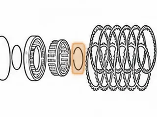 Snap Ring, U140/U150/U240/U241/U250 Holds Forward Clutch Retainer In 1999-Up — Part # 167877A