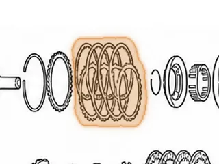 Friction, U140/U151 Underdrive Clutch #1 (.073”) 40 Teeth (4.920”OD) 1999-Up — Part # 167103A