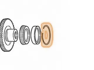 Snap Ring, U140/U151/U240/U241/U250 Goes Between #278 & #250 In Case 1999-Up — Part # 167898A