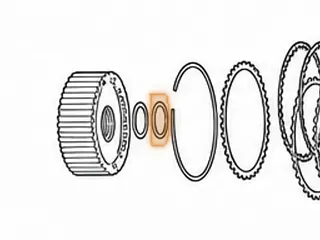 Bearing W/Race, U151/U250 Direct Hub To Direct Drum (.110” Thick)(1.815”OD)(1.262”ID) 1999-Up — Part # 167227E