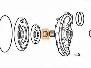 Bushing, U140/U150/U151/U240/U241/U250 Stator (Front) (.840”ID) 1999-Up — Part # 167036A