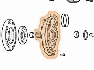 Stator, U140/U240 (Fits Body With A Crescent) (Vented) 1999-Up — Part # 167520A