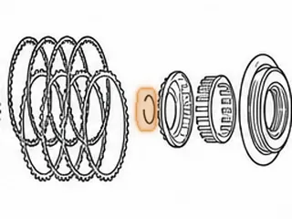 Snap Ring, U140/U240/U241/U250 Holds Direct Clutch Retainer In (.046” Thick) (1.765”OD) 1999-Up — Part # 167879A